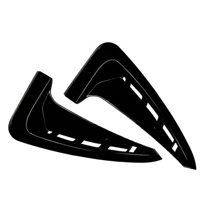 Glossy Black Front Side Fender Air Vent Cover For BMW X5 F15 M Sport 2014-2018