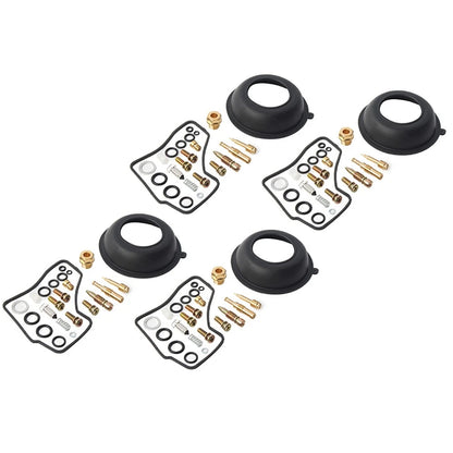 4Set Carburetor Repair Kit For HONDA VF500F INTERCEPTOR 1984-1986 VF 500 F