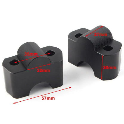 Handlebar Extension Moved Up Handle Bar Riser Fit BMW G310GS G310R 17 -20 ab