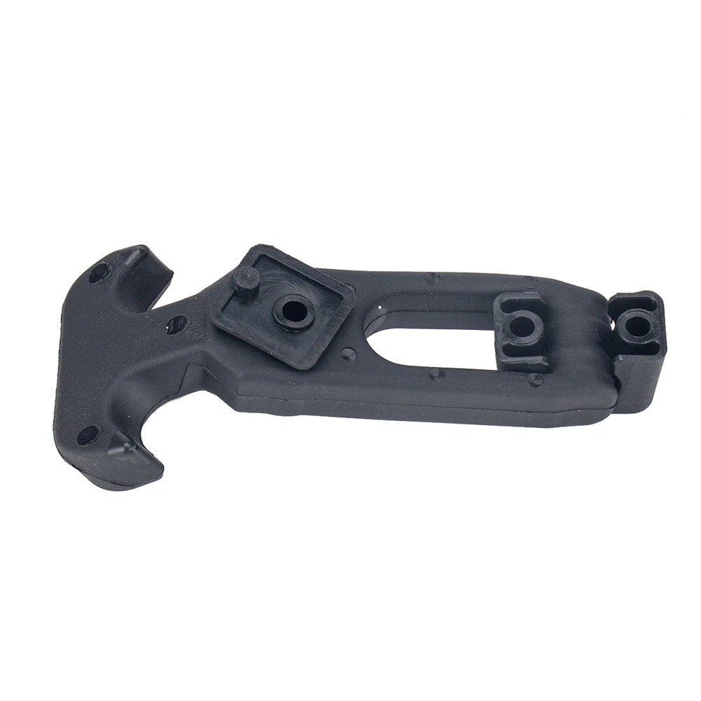 Rubber Flexible T-Handle Hasp Draw Latch for RV Tool Box Cooler Golf Cart Black