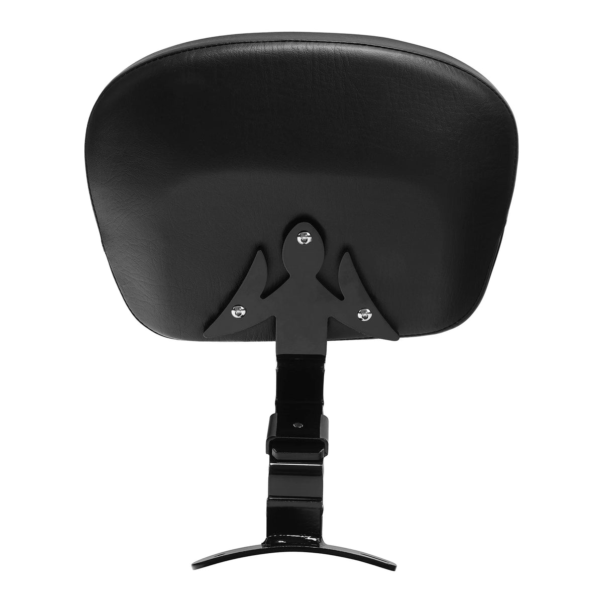Black Driver Rider Backrest Pad Fit For Harley Road King Street Glide 2009-2023