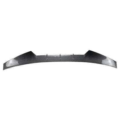 Carbon Look Rear Roof Spoiler Wing Top Tail Wing For Audi A4 B9 Sedan 2017-2024
