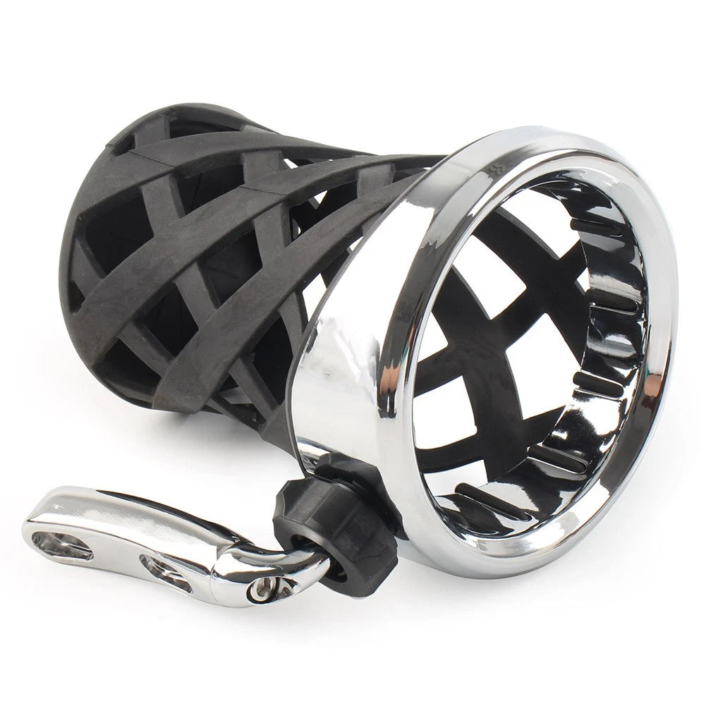 Moto Handlebar Cup Holder W/ Mesh Basket Longer For Goldwing GL1800 2001-2021