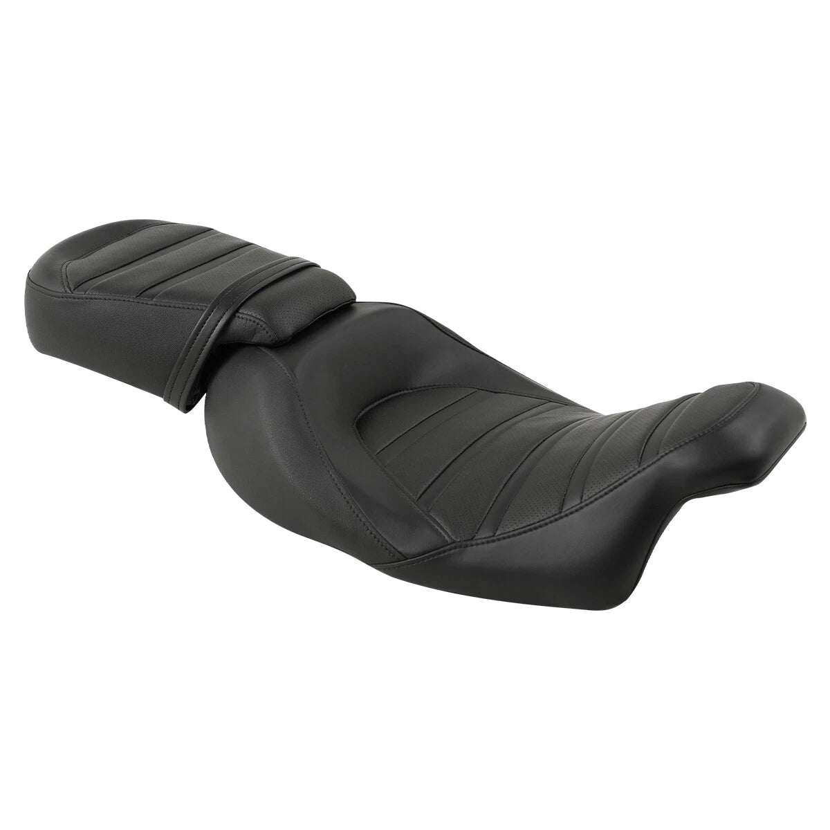 Black Rider Driver Passenger Pillion Seat Fit For Harley Road Glide 2009-23 US