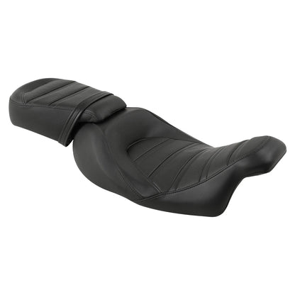 Black Rider Driver Passenger Pillion Seat Fit For Harley Road Glide 2009-23 US