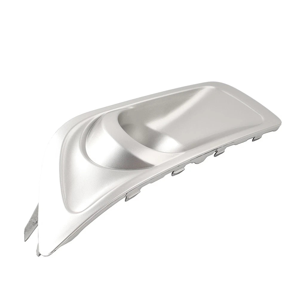 1x Right Front Bumper Fog Light Trim Bezel Cover Silver For Subaru Outback 10-12