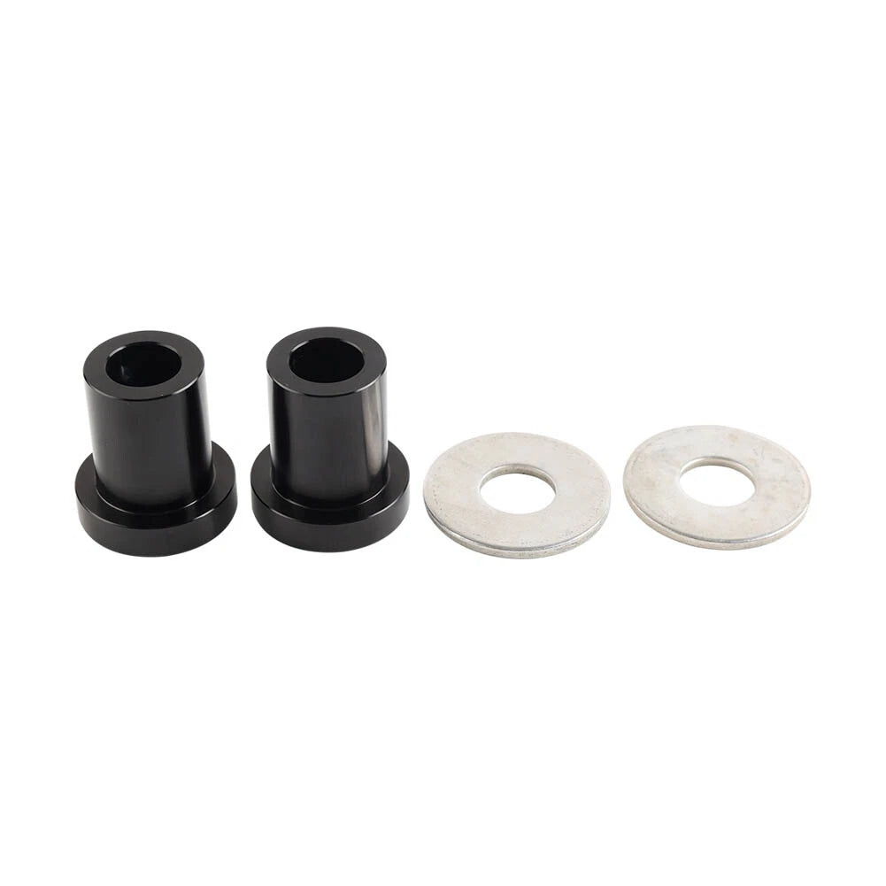 CNC Solid Handlebar Riser Bushings For Harley Touring Road King Softail Black
