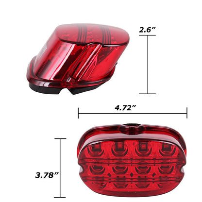 LED Tail Light Brake For Harley Touring Road King Glide Dyna Softail Sporster XL