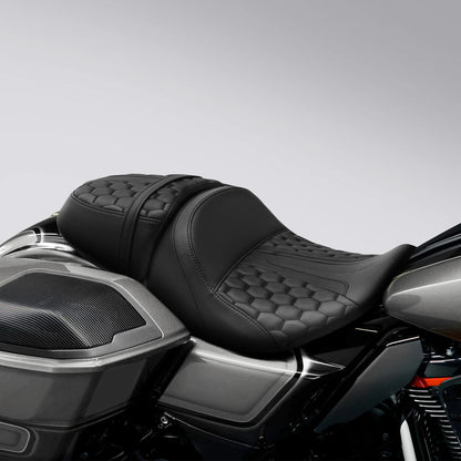 Rider Driver & Passenger Seats Fit For Harley CVO Street Road Glide 23-Up 24 25