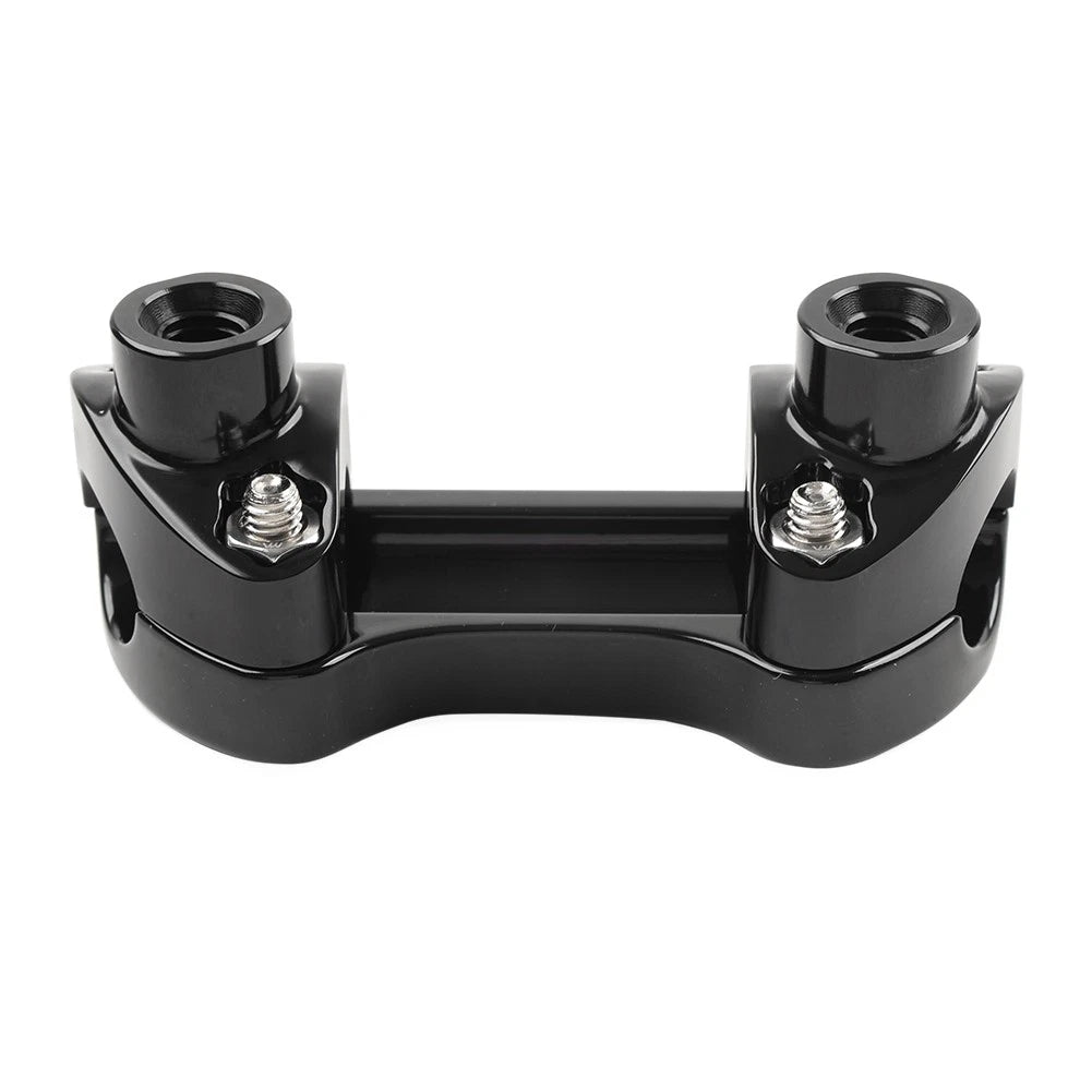2" Handlebar Riser & Top Clamp For Harley Dyna Softail Sportster Street bob