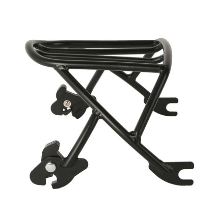 Black Solo Luggage Rack Docking Hardware Kit For Harley Sportster 883 1200 04-22