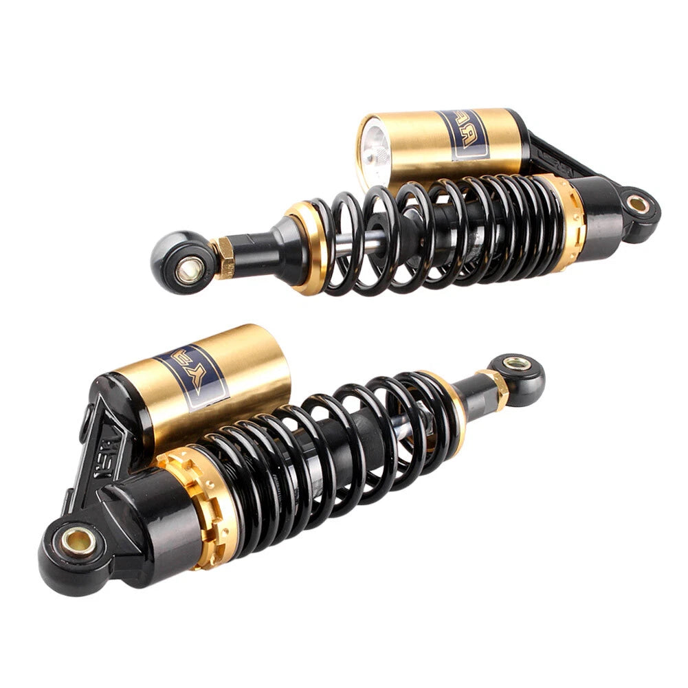 Pair Air Shock Absorbers 11" 280mm for Scooters Moped Quad Street Bikes Motor US