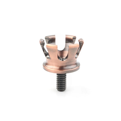 Imperial Crown Style Rear Seat Bolt Tab Screw Mount for Harley 96-up Bronze ab