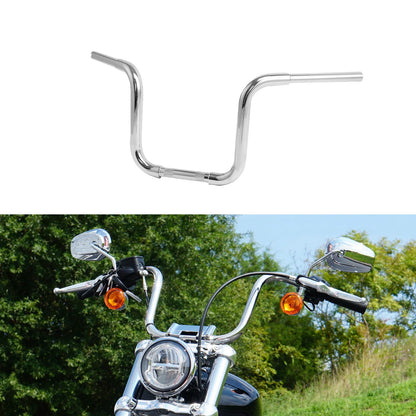 10" Rise 1 1/4'' Ape Hanger Bar Handlebar Fit For Harley HD Sportster XL883 1200