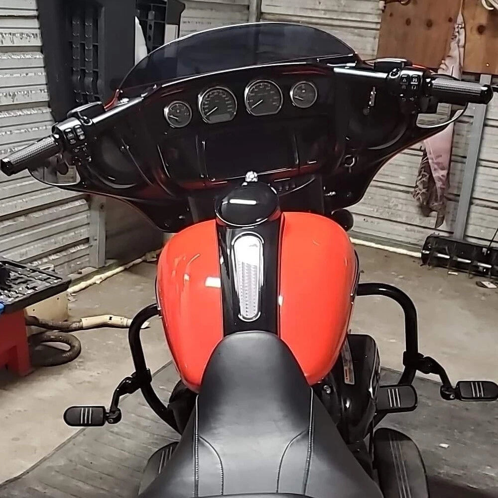 12" Inch Handlebar Rise Ape Hangers For Touring Electra Glide Street Glide