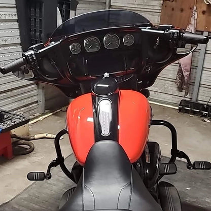 12" Inch Handlebar Rise Ape Hangers For Touring Electra Glide Street Glide