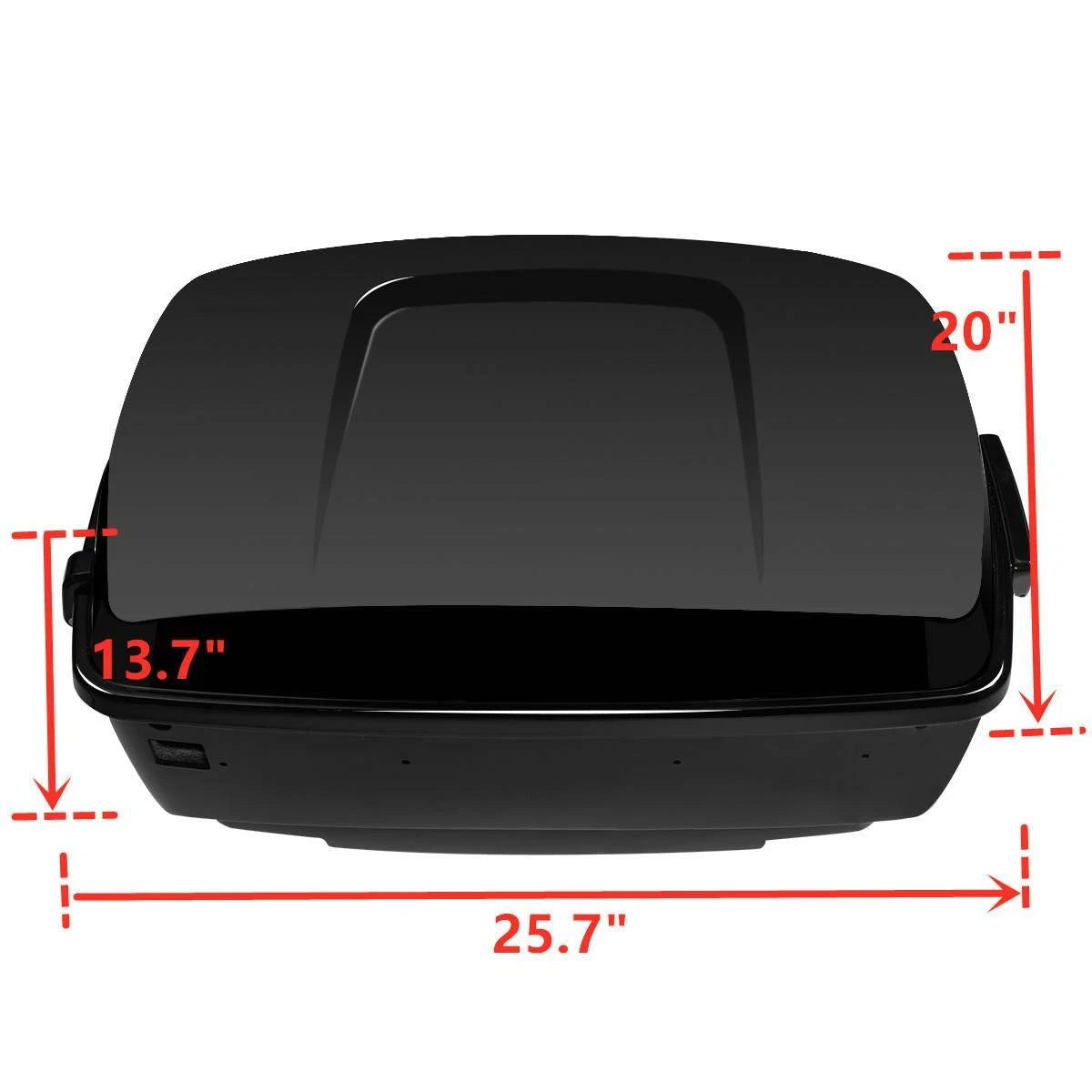 King Trunk Pad LED Tail Light Fit For Harley Touring Road Glide King 2014-2026