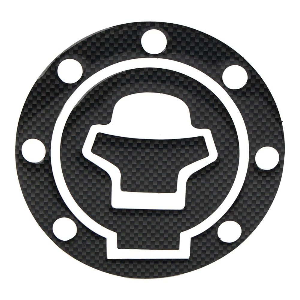 Carbon fiber Gas Tank Fuel Cap Cover Protector Pad GSXR-600/750/1000 1997-2003