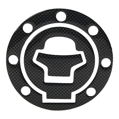 Carbon fiber Gas Tank Fuel Cap Cover Protector Pad GSXR-600/750/1000 1997-2003