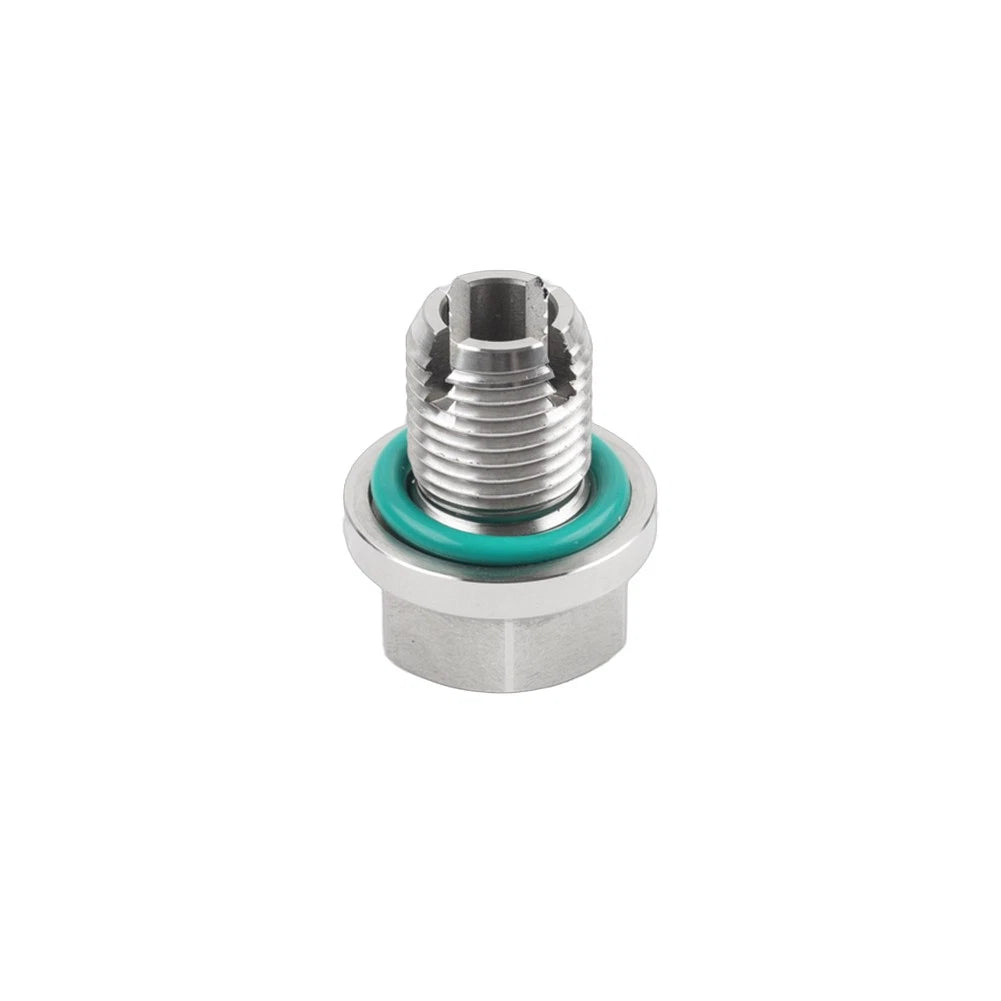 US 1/2"x20 Oil Drain Plug Self-tapping Piggyback Stainless Steel Repair Kit
