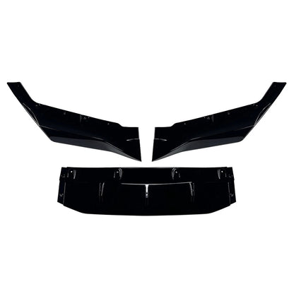 Glossy Black Front Bumper Lip Spoiler Splitter For BMW F90 M5 2018-2020