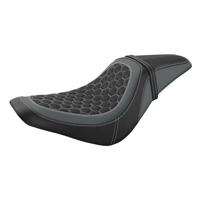 Rider Driver Passenger Seat For Harley Low Rider FXLR ST 18-25 Sport Glide 18-21