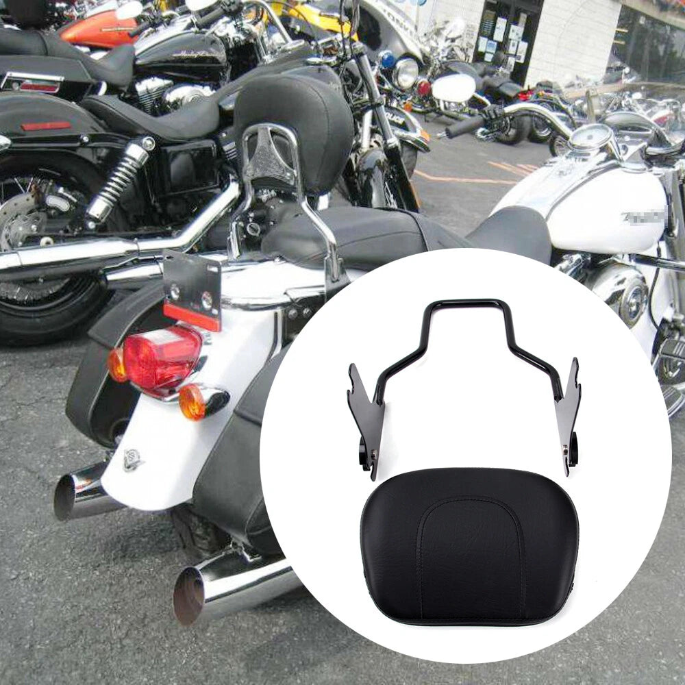 Passenger Backrest Sissy Bar For Harley Touring Road King Electra Glide 97-08 US