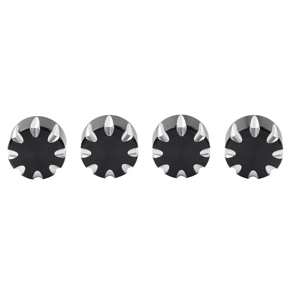 4X Rear Shock Absorber Mounting Cap Suspension Nut Cover For Indian Scout 20-23