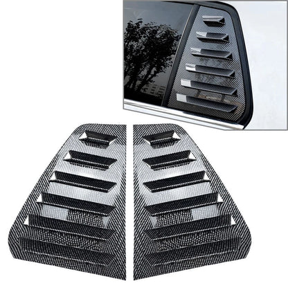 Rear Window Side Vent Shutter Louver Cover Trim Fit VW Golf MK7 MK7.5 2014-2019