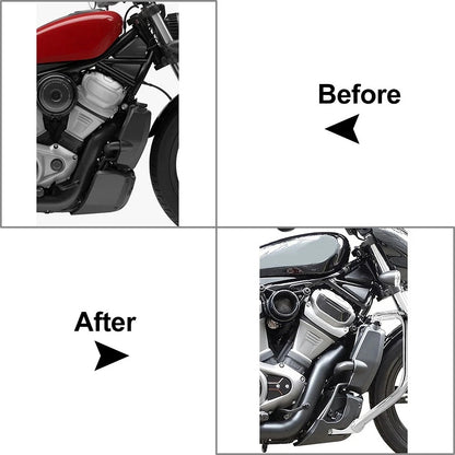 Chin Spolier Guard Lower Fairings Cover Fit For Harley Nightster RH975 2022-2026