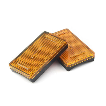 2pcs Fork Leg Reflector Cover Yellow for BMW K1200RS K1200GT R1200RT R1200GS ADV