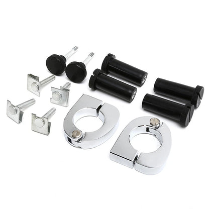 Lower Vented Fairing Mounting Hardware Clamps Kit For Harley Electra Glide 83-13
