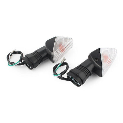 Turn Signal Indicator Lights Clear Fit Kawasaki Ninja ZX-6R ZX-10R Z750 Z1000