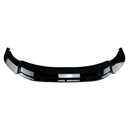 Front Bumper Spoiler Lip For For Volkswagen Tiguan Rline 2021-2023 Glossy Black