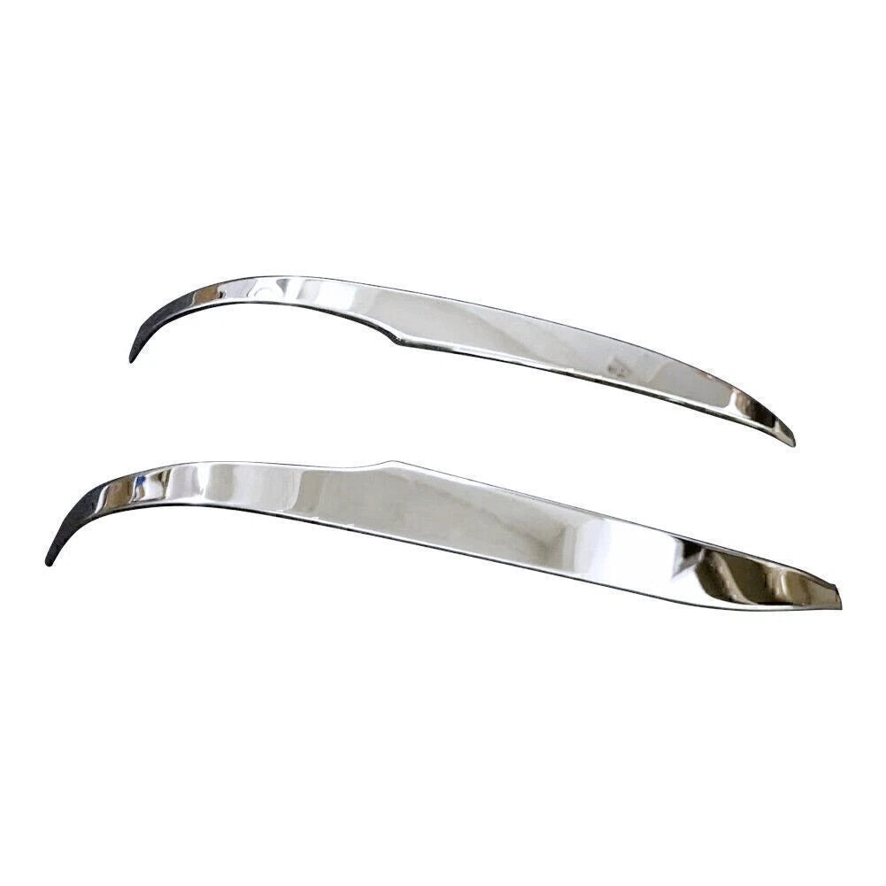 2x Chrome Stainless Steel Side Mirror Trim Below For Toyota Voxy R80 2018-2020