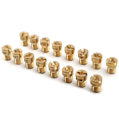 16PCS Motorcycle Carburetor Carb Main Jet Kit For PWK OKO CVK 90-150