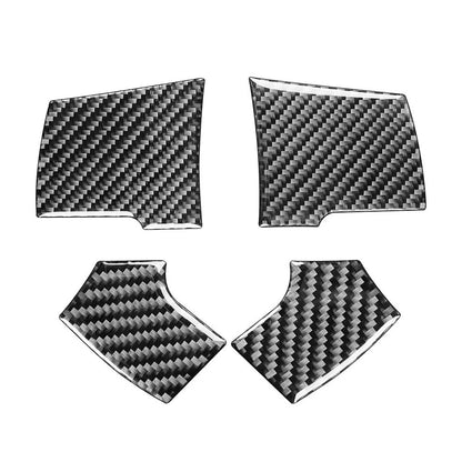 Carbon Fiber Interior Steering Wheel Cover Trim For Ford F-150 2004-2008 US