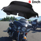 8" Wave Windshield Windscreen Fit for Harley Touring Electra Street Glide 96-13