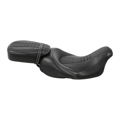 Rider Passenger Seat Pillion Fit For Harley Touring Street Road Glide 2009-23 US