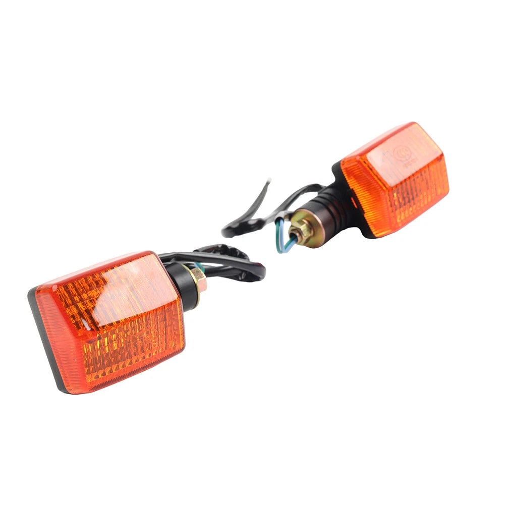 Pair Turn Signal Indicator Light For Honda XR250L XR650L CB125 Twin NPS50