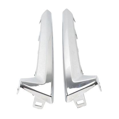1Pair Fog Light Trim Fog Light Molding Trim Chrome For Subaru Forester 2017-18