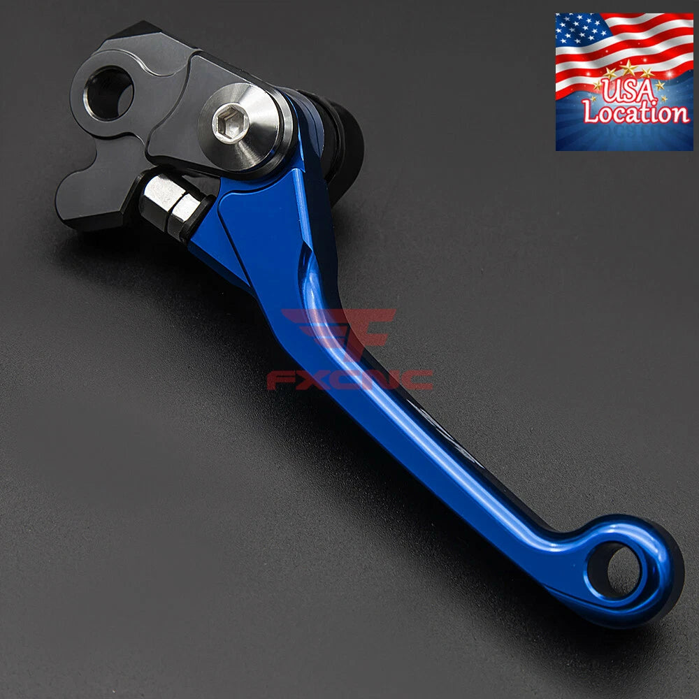 For YZ80 YZ85 2001-2014 CNC Pivot DirtBike Brake Clutch Levers YZ Logo 2008 2012