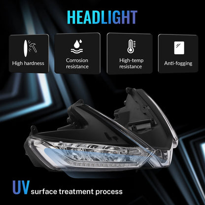 Front LED Headlight Lamp Assembly For Aprilia RS660 RSV4 1100 TuonoV4 1100 21-25