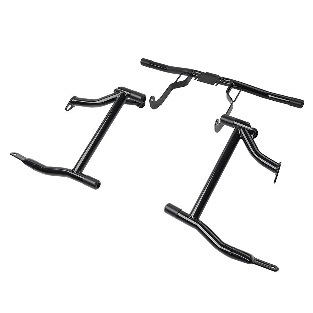 Front Engine Guard Saddlebag Crash Bar For Harley Road King Street Glide 2014+