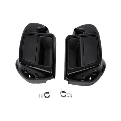 Lower Vented Fairing 6.5" Speakers Engine Guard Bar For Harley Road Glide 14-24