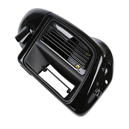 Black Lower Vented Fairing &Water-Cooled Fit For Harley Touring Road Glide 14-24