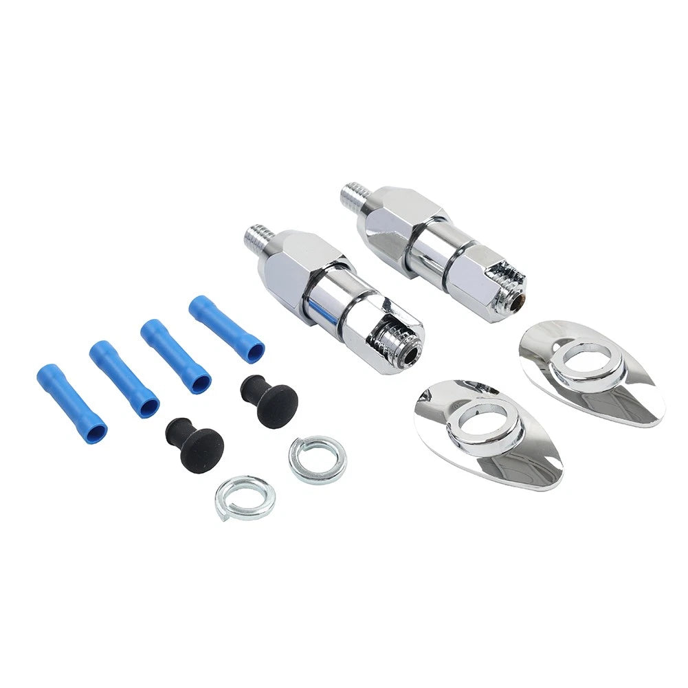 Rear Turn Signal Light Relocation Mount Kit For Harley Softail FXST FXSTS FXSTC