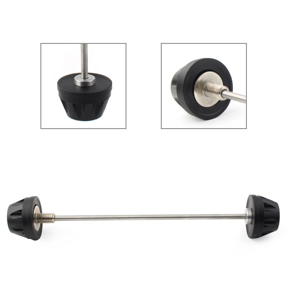 Front Wheel Sliders Fit BMW R1200GS LC/ADV 2013-2019 R1250GS/ADV 2019-2021 Black