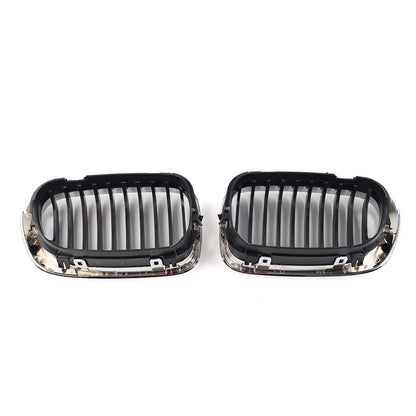 Front Bumper Kidney Grille For BMW 3 Series E46 2-Door Coupe Cabriolet 1999-2002