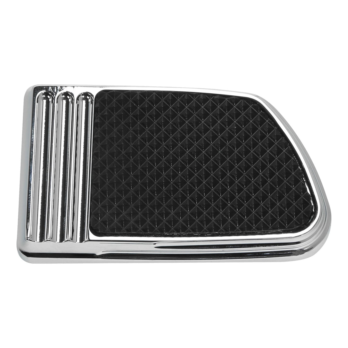 Chrome Brake Pedal Pad Fit For Harley Dyna 93-17 Softail 84-17 SportsterXL 14-22